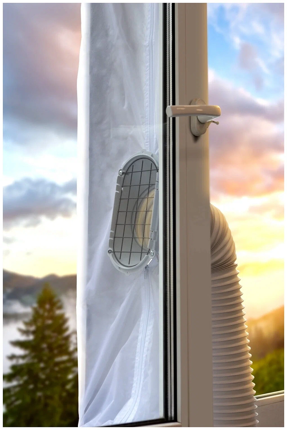 Адаптер для окна к мобильному кондиционеру